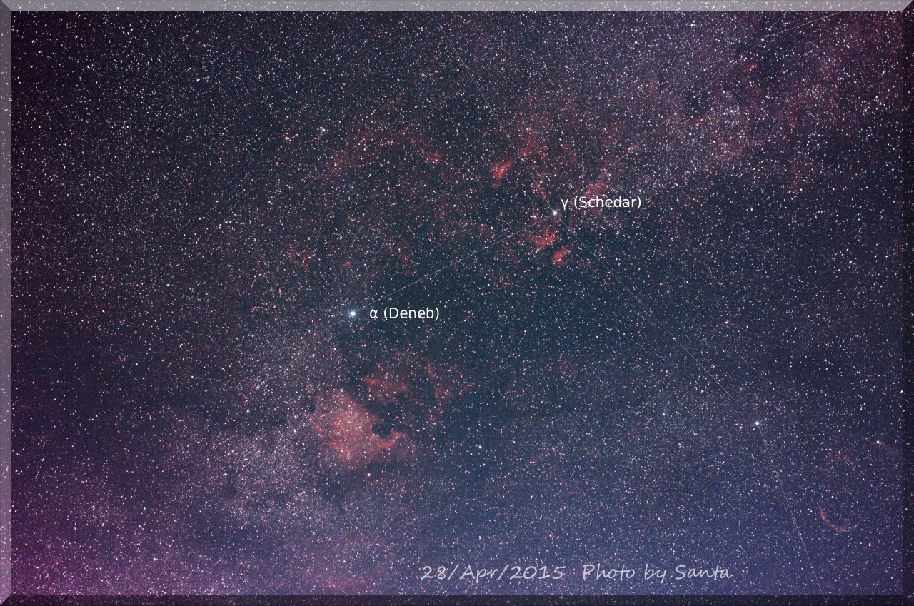 はくちょう座付近